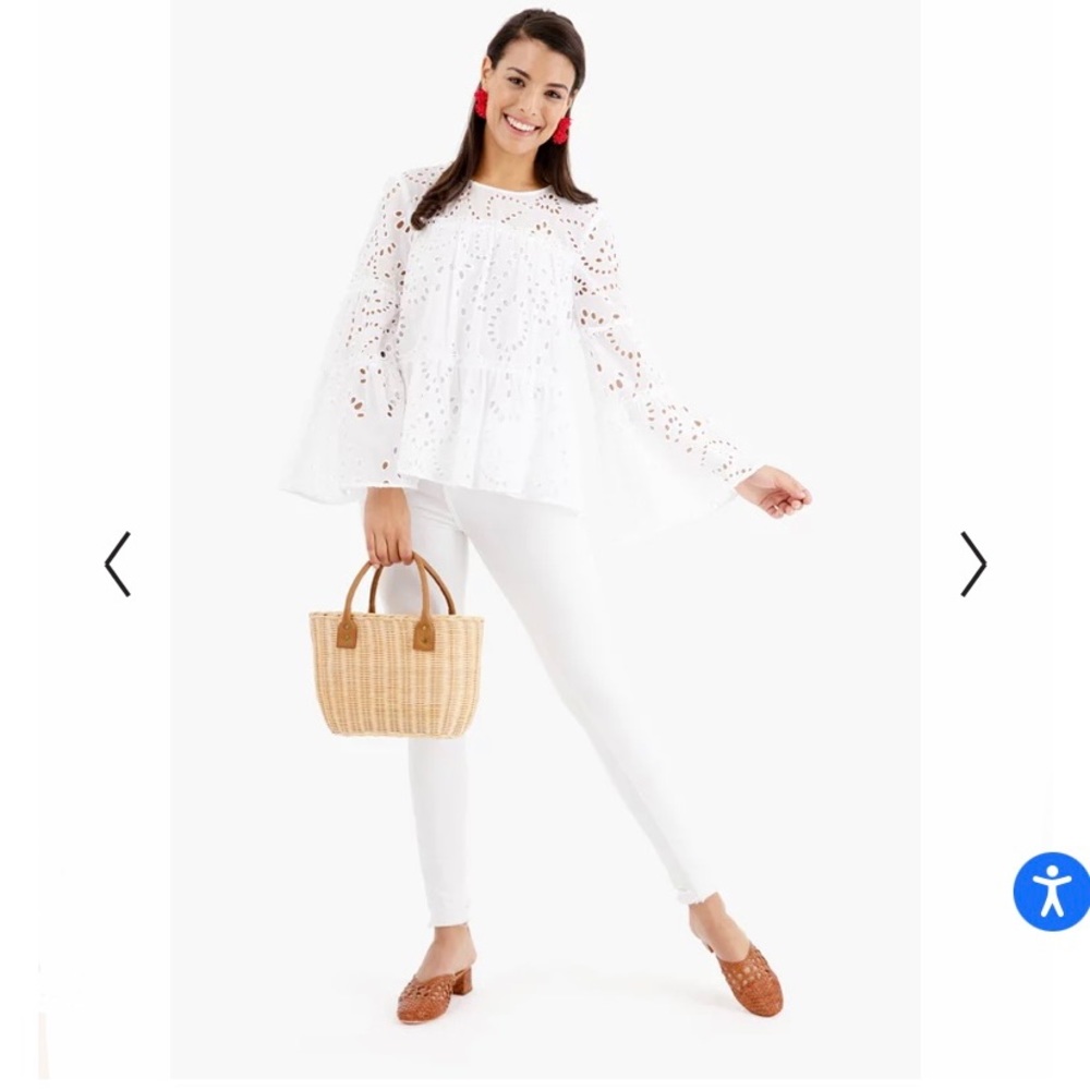 White beautiful top!
